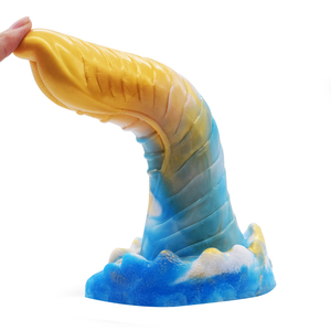 Nouveau godemiché en Silicone Monster, jouet de plaisir pour femmes, accessoire érotique, Stimulation vaginale et Sexy, pénis en caoutchouc - Product Image 6