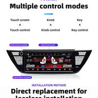 Écran tactile LCD numérique 8,8 pouces, panneau de climatisation, contrôleur de climatisation automatique, commande vocale pour BMW Série 5 2018-2022