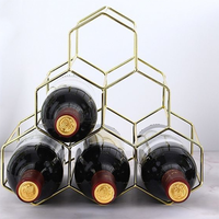 Range-bouteilles autoportant en métal à trois niveaux, étanche et durable, organisateur de comptoir, étagère de rangement moderne pour cuisine et maison