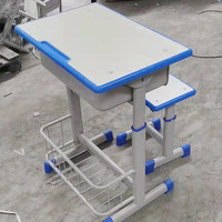 Vente directe d'usine, bureau d'étude réglable pour les élèves, bureau et chaise pour l'apprentissage en classe pour les enfants