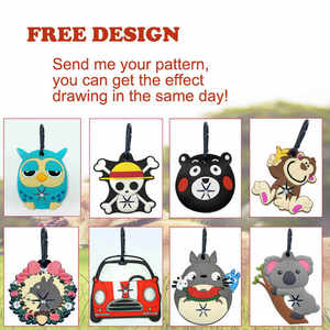 Hình Dạng Tùy Chỉnh Bánh Hamburger Hands Miễn Phí Poop Chủ Pvc Cao Su Con Chó Túi Tùy Chỉnh Poop Túi Chủ Chất Thải Túi Tàu Sân Bay Clip Cho Dây Xích - Product Image 6