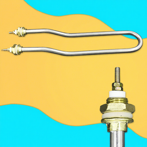 ฮีตเตอร์รูปตัวยู ขนาด 32 ซม. เกลียว 16 มม. ทำจากสแตนเลส สำหรับหม้อหุงข้าวในครัวเรือนและอะไหล่เครื่องทำน้ำอุ่น - Product Image 1