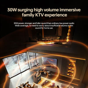 ลำโพงคาราโอเกะพกพา Kinglucky K22 BT5.3 สำหรับใช้งานกลางแจ้ง พร้อมไมโครโฟน ระบบเสียงไร้สาย ผลิตโดยโรงงาน OEM - Product Image 6