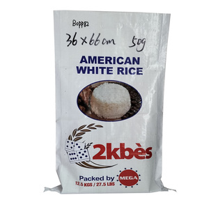 Hot Selling US Rice Zipper Gusset BOPP Bag With National Flag Pattern Custom Logo Hot Stamping for <b>Packaging</b> - Product Image 5