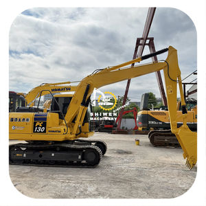 Excavadora Hidráulica Usada KOMATSU PC130-7 de 13 Toneladas, Motor, Caja de Cambios y Bomba - Fábrica SHIWEN, Segunda Mano, Modelo 2020, Probada e Inspeccionada - Product Image 1