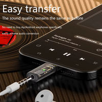 Smart Transfer USB-C 3,5mm Klinke AUX Audio DAC Adapter Konverter USB-C 3,5mm Kopfhöreranschluss für Mobiltelefone
