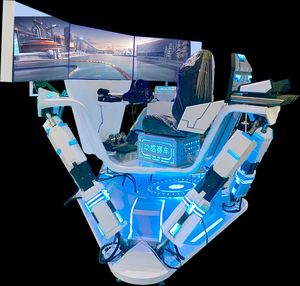 Parque de Juegos Colorido, Parque de Atracciones Interior, Consola de Juegos de Realidad Virtual con Pantalla Grande, Simulador de Carreras Dinámico de Realidad Virtual - Product Image 6