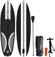 Usine populaire Drop Stitch 10'6 "Padel gonflable Sup Paddle Board pour tout rond