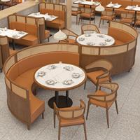 Ensemble table et chaises de salle à manger Dingshuai en métal moderne pour restaurant, restaurant de fondue, mobilier commercial Guangdong, non pliable