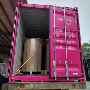 Papel Semibrillante de 80g, Material Jumbo, Rollo Jumbo de Etiquetas Autoadhesivas para Transferencia Térmica de 70g, Material en Bruto para Etiquetas - Product Image 6