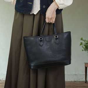 Women's Tote <b>Bag</b> Black Large Capacity Soft Handle Magnetic Buckle Spring 2026 Style - Product Image 3