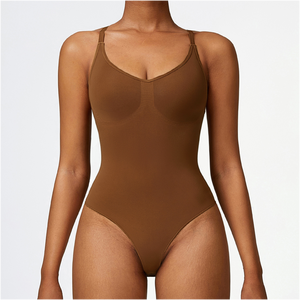Combinaisons pour femmes Combishort Yoga Poster Girl Élégant Dos en V Fitness Enfants Une pièce Sport Longue Combinaison pour dormir - Product Image 6