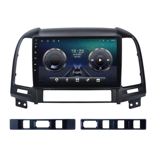Krando Autoradio Android 9 Pollici per Hyundai Santa Fe <span class=keywords><strong>2006</strong></span> - 2012 con Navigazione, Carplay Wireless e 4G - Product Image 1