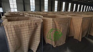 Barrière <span class=keywords><strong>Hesco</strong></span> Modulaire Tactique Robuste et Étanche pour Exploitation Extérieure, Travaux d'Extension, Terrains Sauvages et Restauration Scénique - Product Image 5