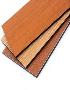 Деревянный дизайн acp лист 4 мм алюминиевые композитные панели