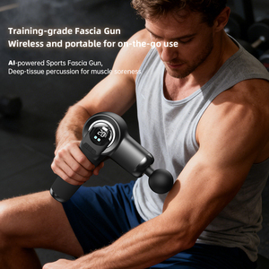 <span class=keywords><strong>Pistolet</strong></span> <span class=keywords><strong>de</strong></span> <span class=keywords><strong>massage</strong></span> musculaire sans fil portable pour la maison, 20 vitesses, 8 têtes, fitness, relaxation, <span class=keywords><strong>pistolet</strong></span> <span class=keywords><strong>de</strong></span> <span class=keywords><strong>massage</strong></span> silencieux - Product Image 2