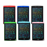 Tablette d'écriture LCD pas chère pour enfants, 12 pouces, tableau de dessin pour enfants, bloc-notes, cadeau, jouet, vente en gros