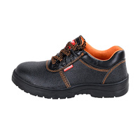 Chaussures de sécurité légères pour hommes ULTAC, tige en daim à coupe basse, embout en acier pour le travail en usine, chaussures en cuir sûres et sécurisées
