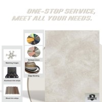 Panneau décoratif en mélamine de haute qualité, texture marbre, grain de pierre, panneau de particules MDF pour la cuisine, design intérieur durable