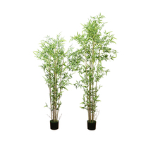 S0283 vente en gros fausse banane olive enkiandus banyan bambou oka bonsaï arbres décoratif faux pot ficus artificiel plante arbre