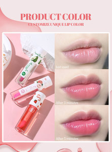 Set de Brillo <span class=keywords><strong>Labial</strong></span> <span class=keywords><strong>Mágico</strong></span> Frutal que Cambia de Color con la Temperatura, Voluminizador de Labios al por Mayor, Esencia Hidratante Maximizadora de Color - Product Image 3