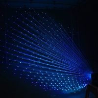 Laser de scène 2W 3W à effet ciel étoilé, lumière laser RGB extérieure à matrice de points, mini lampe laser autoportante à commande sonore