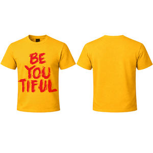 Camiseta Clásica de Diseño Original 100% Algodón con Cuello Redondo, Uso Diario, Estilo Casual Urbano, Camisetas de Moda para Hombre con Estampado de Letras - Product Image 1