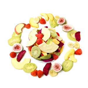 Nhà Máy Bán Buôn Số Lượng Lớn Đông Khô Trái Cây Hỗn Hợp Đóng Băng Khô Chuối Dâu Tây Kiwi vả Rồng Trái Cây Vàng Đào Táo - Product Image 3