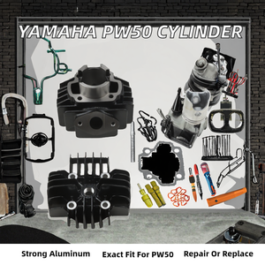 Nouvelle culasse en aluminium Lingtan pour moto <span class=keywords><strong>Yamaha</strong></span> PW50 Y-Zinger – Pièces de rechange - Product Image 2