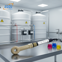 Capteur de conductivité inductive à mesure continue pour l'industrie chimique IEC-DNPA, marque propre, pour l'acide fluorhydrique