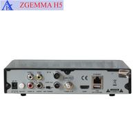 Décodeur satellite H.265 ZGEMMA H5 Combo DVB S2 + DVB T2/C Prise en charge CA