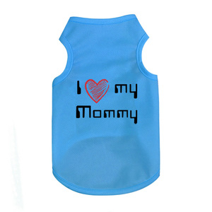 Evcil Hayvan Giyim İlkbahar Yaz Ince Nefes Alabilen Polyester Köpek Yeleği Küçük Köpek Fransız Bulldog Düz Renk Avrupa-Amerikan Tarzı - Product Image 6