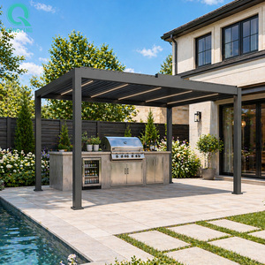 Système bioclimatique extérieur QINGYING, gazebo pergola en <span class=keywords><strong>aluminium</strong></span> - Product Image 1