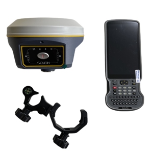 Récepteur GPS RTK sans fil intelligent double fréquence haute précision SOUTH G9, 1598 canaux, 10 km UHF, IMU, IP68, station mobile de topographie - Product Image 1