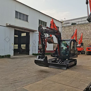 Mini Escavadora XG60LC de 6 Toneladas a Preço Baixo, Motor <span class=keywords><strong>Yanmar</strong></span> Certificado pela EPA de 36kw, Balde de 0.21m³ para Paisagismo, Escavação e Trabalho Rural - Product Image 5