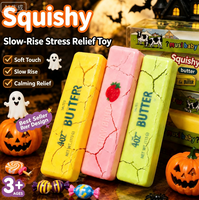 Jouets Squishies à Rebond Lent, Sonores et Croustillants, Jouets Anti-Stress à Remontée Lente, Cadeaux Squishy, Jouets à Presser, Jouets Anti-Stress en PU avec Logo Personnalisé