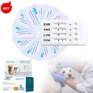 Eckzahn bab <span class=keywords><strong>ana</strong></span> ab chw ag lepto lep lsh lym lyme toxo bg bc kombinierte ein Haustierpflege-Schnelltest kit für die Veterinär diagnostik - Product Image 2