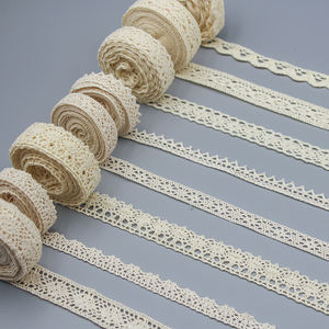 Keluaran baru pemangkas renda tepian renda 100% katun renda pinggiran renda untuk pakaian - Product Image 1