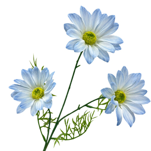 Flores artificiales de crisantemo de verano de tacto Real hechas a mano de alta calidad decoraciones de boda realistas para el Día de la madre - Product Image 5
