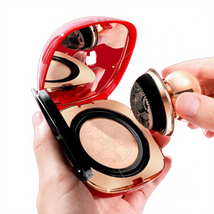 Fond de Teint Coussin d'Air OEM ODM Marque Privée Hydratant Anti-Âge Imperméable Anti-Cernes Éclaircissant Champignon - Product Image 4