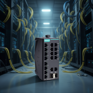 Commutateur Ethernet industriel non géré Moxa EDS-2018-ML-2GTXSFP Gigabit 16 ports - Product Image 3