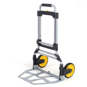 Chariot pliable Miho, capacité 120 kg, roues silencieuses, chariot de transport pour livraison et bagages - Product Image 3