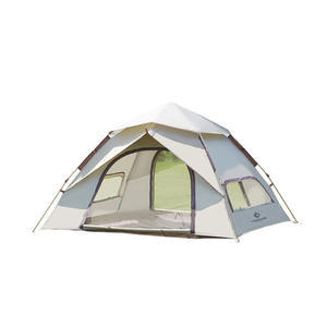 Carpa Plegable Portátil para Exteriores, Equipo de Campamento, Carpa Impermeable para Pasar la Noche, Reforzada, Totalmente Automática, para <span class=keywords><strong>Playa</strong></span> e Interiores, 210D - Product Image 5