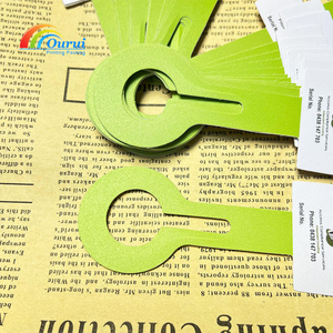 Etiquetas de Gestión de Activos para Automóviles - Sello de Seguridad de Plástico Verde con Marca, Modelo, Color y Número de Matrícula/Stock, Etiquetas Desechables Antimanipulación - Product Image 3