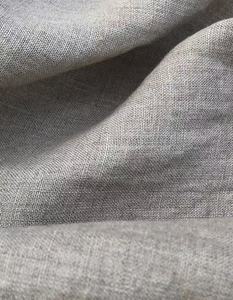 ผ้าลินิน100% ผ้าลินินธรรมชาติเป็นมิตรกับสิ่งแวดล้อมผ้าลินินทอแบบกำหนดเองย้อมสีล้วน - Product Image 1