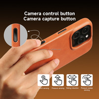 Coque de téléphone en cuir véritable de haute qualité Coques de téléphone portable Coque de téléphone en cuir personnalisée