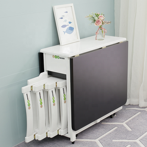 Juego <span class=keywords><strong>de</strong></span> <span class=keywords><strong>Mesa</strong></span> <span class=keywords><strong>de</strong></span> Comedor <span class=keywords><strong>de</strong></span> Madera para <span class=keywords><strong>4</strong></span> a 6 <span class=keywords><strong>Personas</strong></span>, Muebles <span class=keywords><strong>de</strong></span> Comedor, <span class=keywords><strong>Mesa</strong></span> <span class=keywords><strong>de</strong></span> Comedor Plegable para Cocina, Venta al por Mayor - Product Image 2