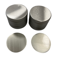 Tutup Botol Aluminium Food Grade Topack 31.5*25mm, Tutup Stoples Logam untuk Saus, Madu, Selai, Minuman, Penyegel, Kemasan Makanan Hijau Tua