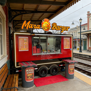 Carrito de hot dogs estilo americano, camiones usados en venta en Alemania, camión de comida con equipo de cocina - Product Image 3