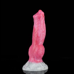 YOCY Fantasy - Tapón Anal de Silicona y Dildo Masturbador, Juguetes Sexuales Suaves para Mujer con Fuerte Soporte de Ventosa, Dropshipping - Product Image 5